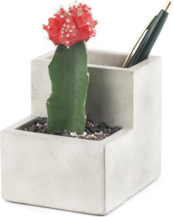 Produktbild Kikkerland Concrete Desktop Planter