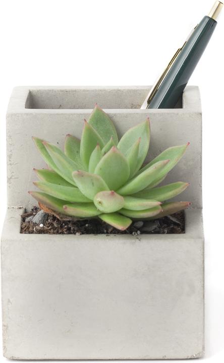 Produktbild Kikkerland Concrete Desktop Planter