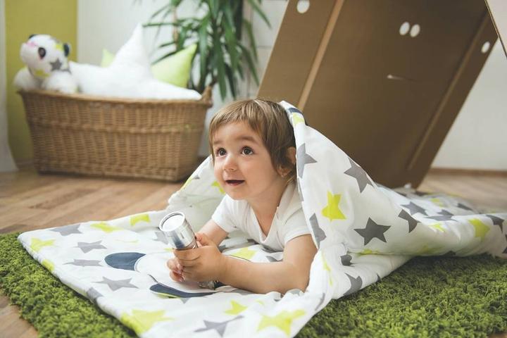 Produktbild Zewi Romper aus Frottee-Limette Sterne (50)