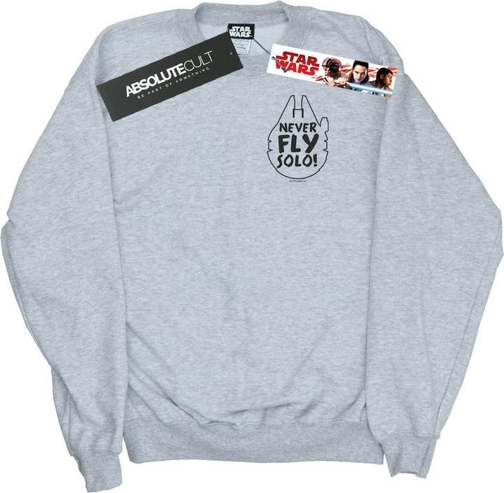 Produktbild Star Wars Never Fly Solo Sweatshirt (M)