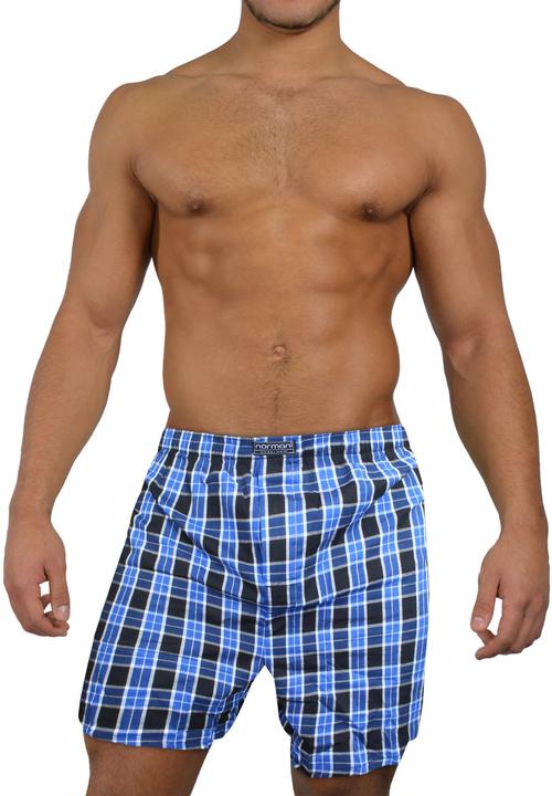 Produktbild Normani 3 Stück Herren Web Boxershorts (M, 3er Pack)