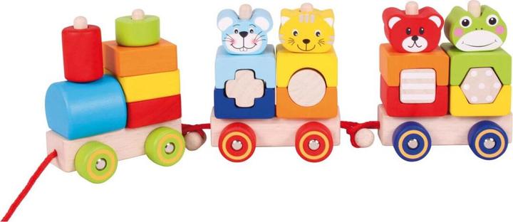 Image du produit Spielba Train de construction, avec 4 personnages