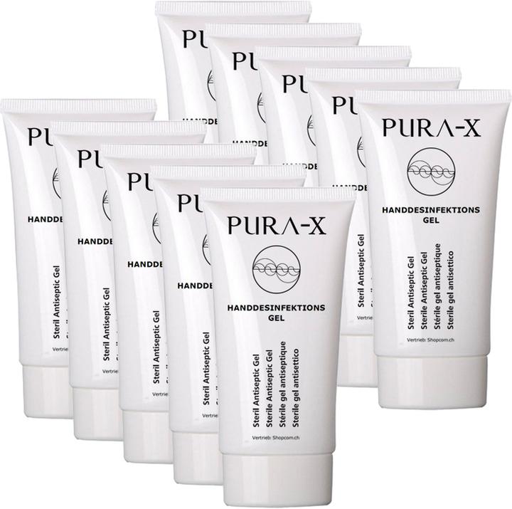 Produktbild Pura-X 10er-Set Steril Antiseptic Gel (50 ml)