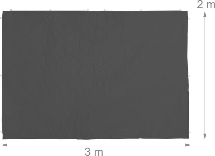 Image du produit Relaxdays 2x paroi-latérale-tonnelle (10 cm, 300 cm)