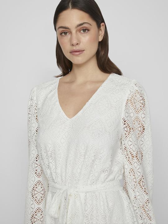 Actual product image Vila Tie waist dress with long sleeves (S)
