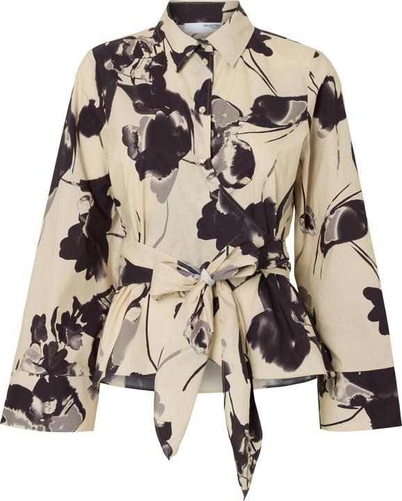 Selected Femme Print Wickelbluse