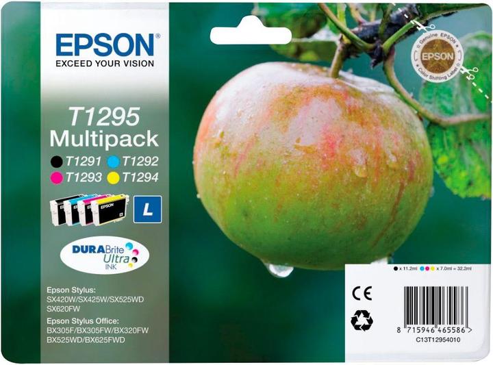 Image du produit Epson T1295 DuraBrite Ultra (M, CF, C, Y)