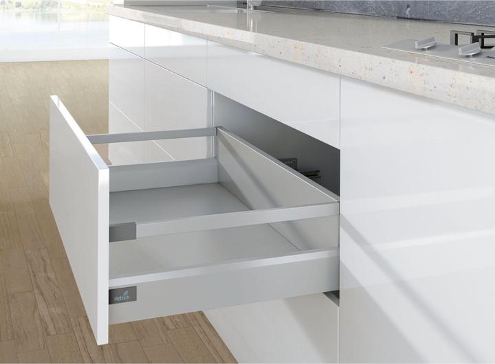 Productafbeelding Hettich Langsleuning voor fronttrekkers met leuning / dubbele leuning ArciTec (30 Pcs.)
