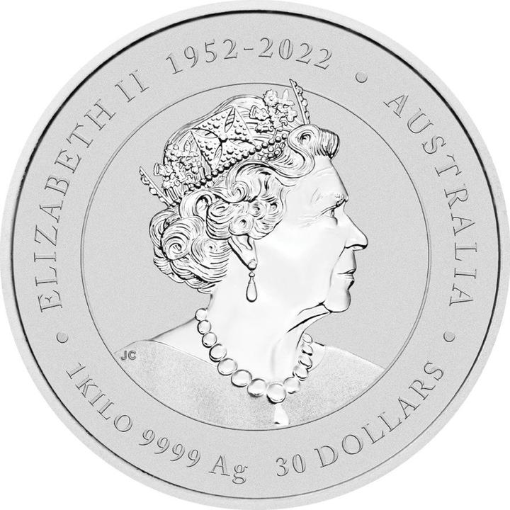 Produktbild The Perth Mint Silber Lunar Drache 1000 g coloriert - 2024 (1.00, 2024)