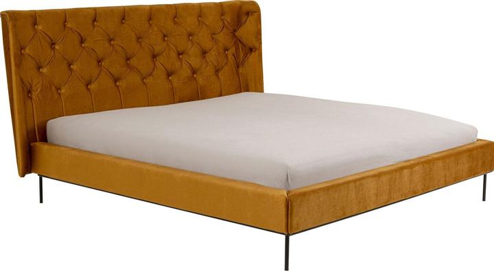 Kare Design Bett Audrey Gold 160x200cm (160 x 200 cm)