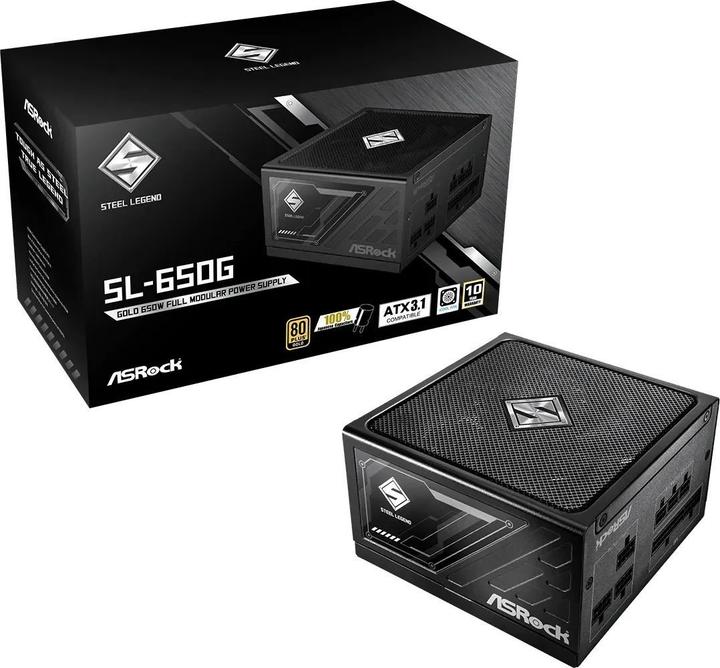 AsRock Steel Legend Netzteil 650W 80+ Gold (650 W)