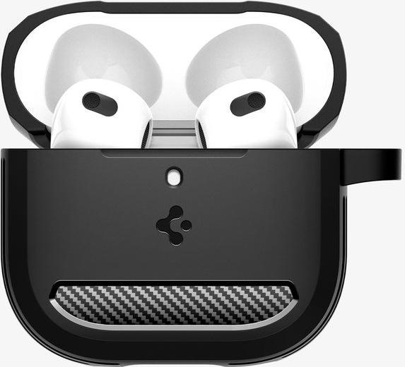 Actual product image Spigen Rugged Armor AirPods 4 (Charging case cover)
