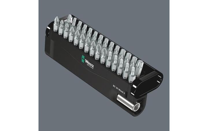 Produktbild Wera Bit-Check 30 Wood 2 (Kreuz Phillips PH M2, Kreuz Pozidriv PZ M3, Kreuz Pozidriv PZ M2, Kreuz Pozidriv PZ M1)