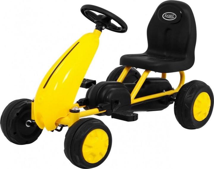 Produktbild Ramiz Mini-Pedal-Quad für Kinder, hellgelb
