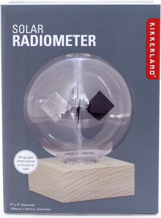 Produktbild Kikkerland Solar Radiometer (11.5 x 12.5 x 16.5 cm)