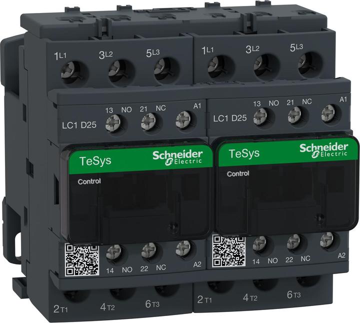 Image du produit Schneider Electric Contacteur inverseur LC2D25P7