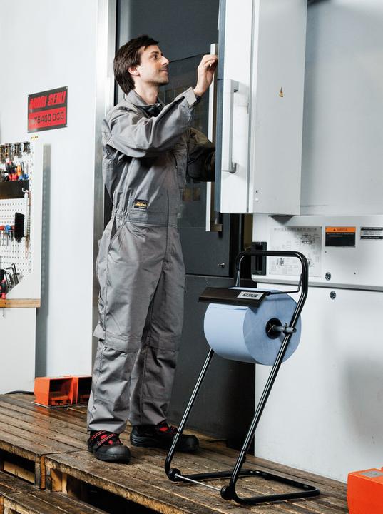 Produktbild Katrin Industrierollenspender Black Metal Floor (1 Stk.)