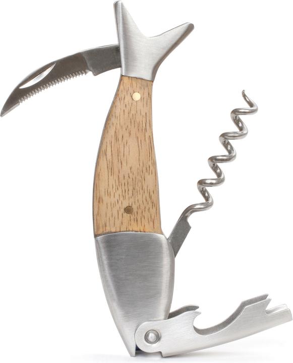 Productafbeelding Kikkerland Fish Corkscrew (Kelnermes)
