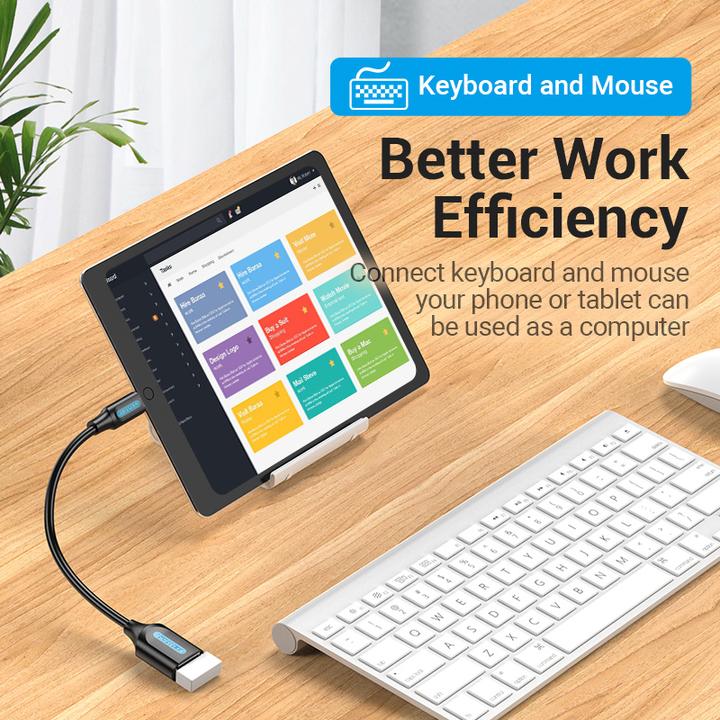 Immagine prodotto Vention USB C — USB A (0.15 m, USB 3.1)