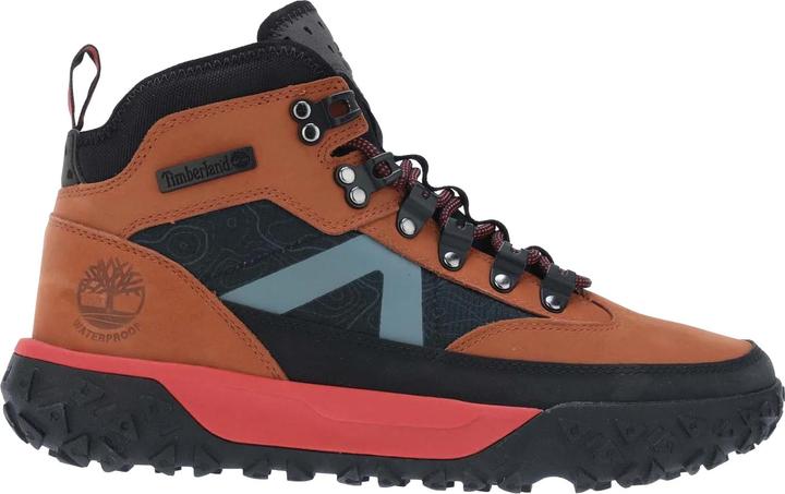 Actual product image Timberland Mens Waterproof Leather Mid Cut Lace Up Hiking Boots (47.5)