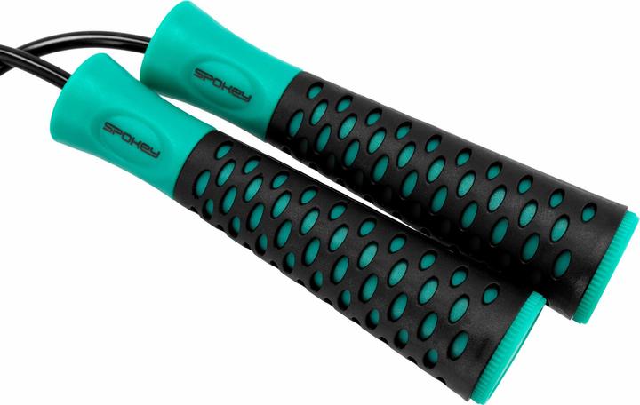Actual product image Spokey Skipping rope Candy Rope, 3 m, turquoise, ribbon length: 3 (300 cm)
