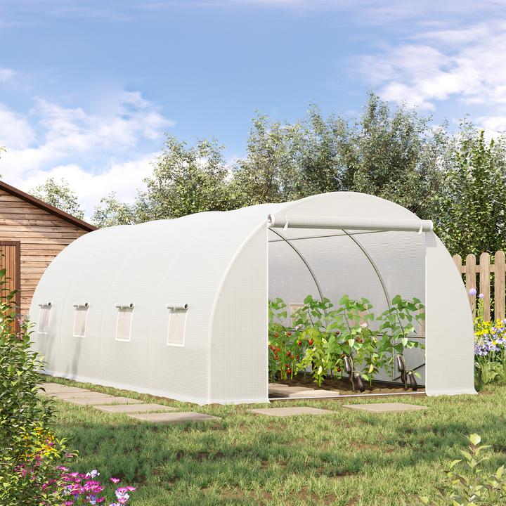 Actual product image Outsunny Foil greenhouse