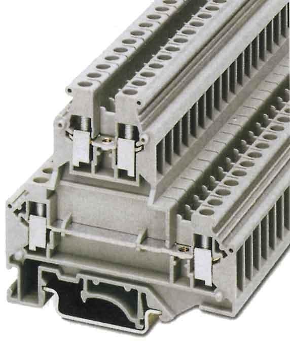 Actual product image Phoenix Contact UKKB double deck terminal block,4sq.mm