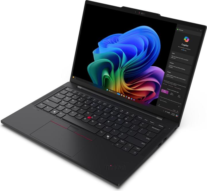 Actual product image Lenovo ThinkPad T14s Gen 6 (14", Snapdragon X Plus X1P-42-100, 16 GB, 512 GB, DE)