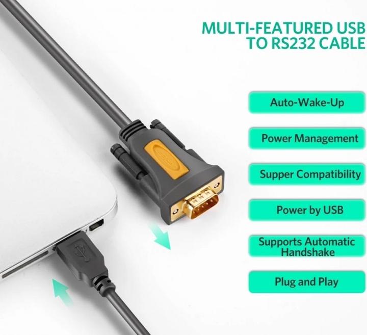 Produktbild Ugreen USB – RS-232 Adapter (1 m)