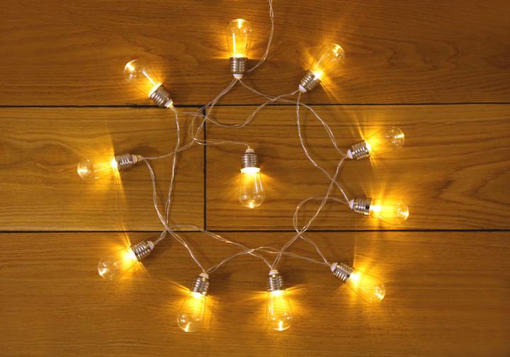 Actual product image Kikkerland Edison Bulb String Lights (2 m)