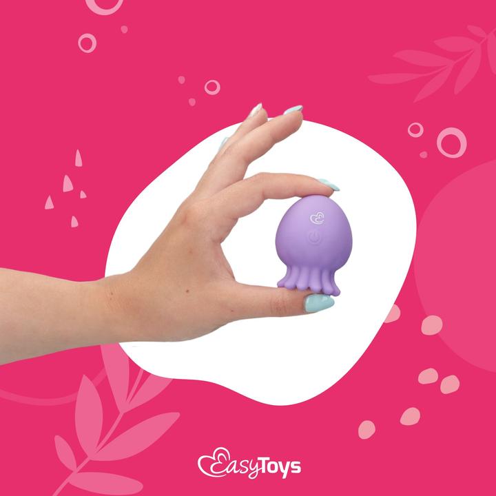 Actual product image Easytoys Jellyfish vibrator - Lila