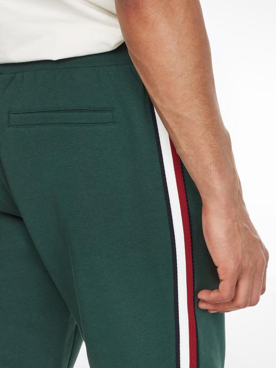 Image du produit Tommy Hilfiger Hommes Global Stripe Sweatpants Pantalon de survêtement, Hunter, L (L)