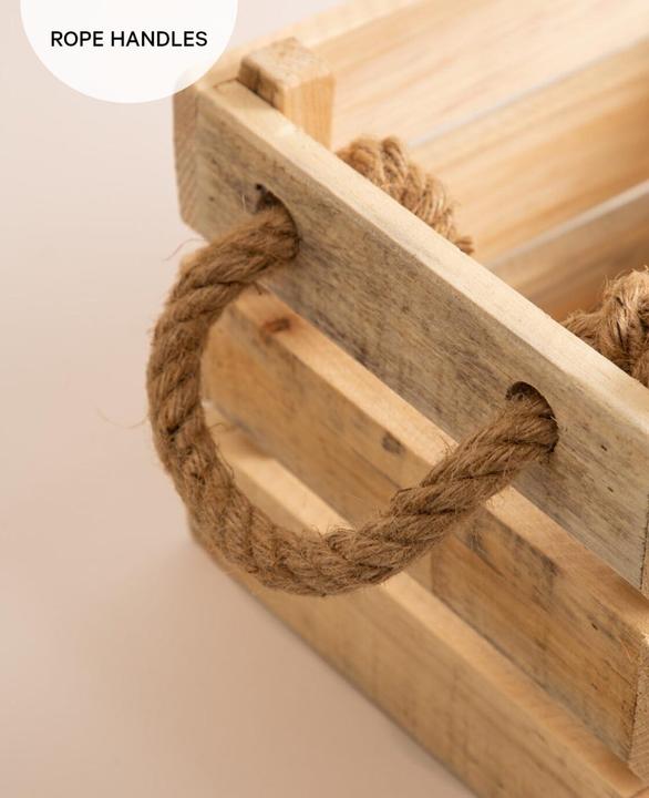Immagine prodotto Esmée Scatola di legno per conservare o decorare (30 x 22 x 18 cm)
