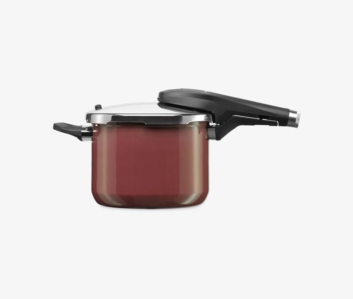 Immagine prodotto WMF Pentola a pressione FUSIONTEC Rosso (22 cm, Cucina a vapore, Tecnologia di fusione)