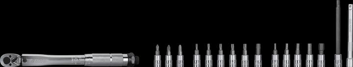 VITO Cle Dynamometrique 1/4" 2-24 Nm Avec Embouts (1/4", 2 Nm, 24 Nm)