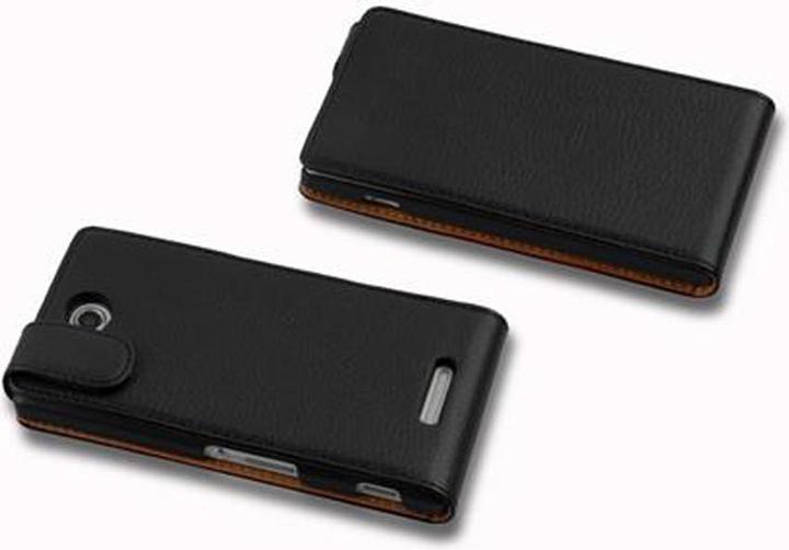 Actual product image Cadorabo Flip with structure cover (Sony Xperia C)