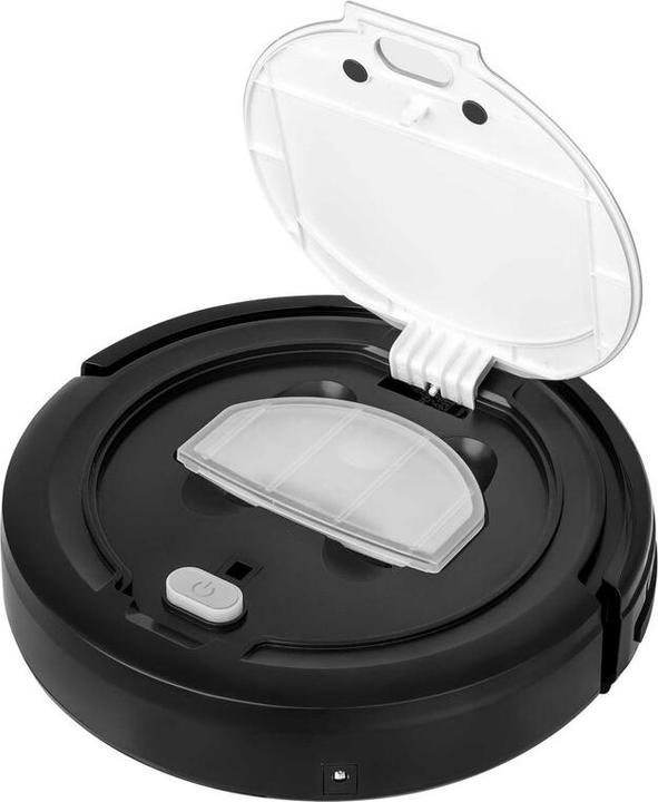 Actual product image Sencor SRV 1000SL robot vacuum 0.2 L Bagless Black, Silver (Vacuum mopping robot)