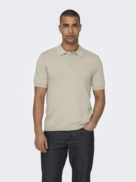 Actual product image Only & Sons Regular fit polo collar pullover polo (XXL)