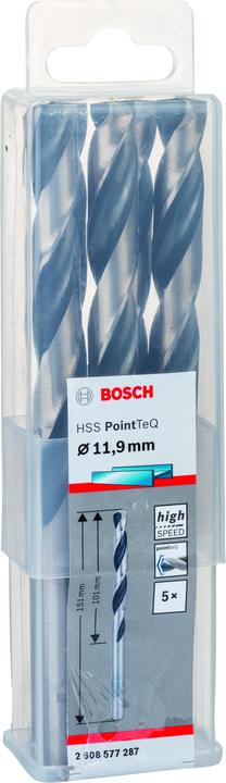 Actual product image Bosch Professional Zubehör HSS twist drill PointTeQ (11.9 mm)
