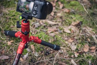 Produktbild Fotopro X Aircross 1 Mini Carbon Stativ grau (Kunststoff)