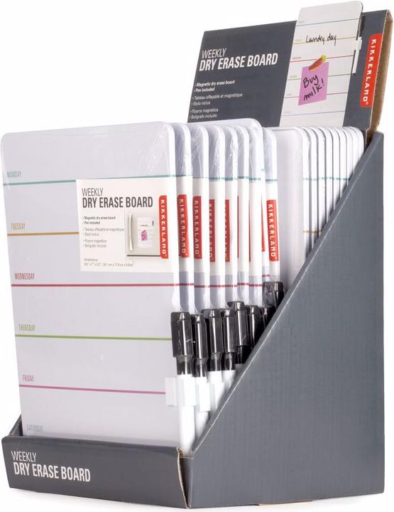 Produktbild Kikkerland Dry Erase Board Weekly (19 x 24 cm)