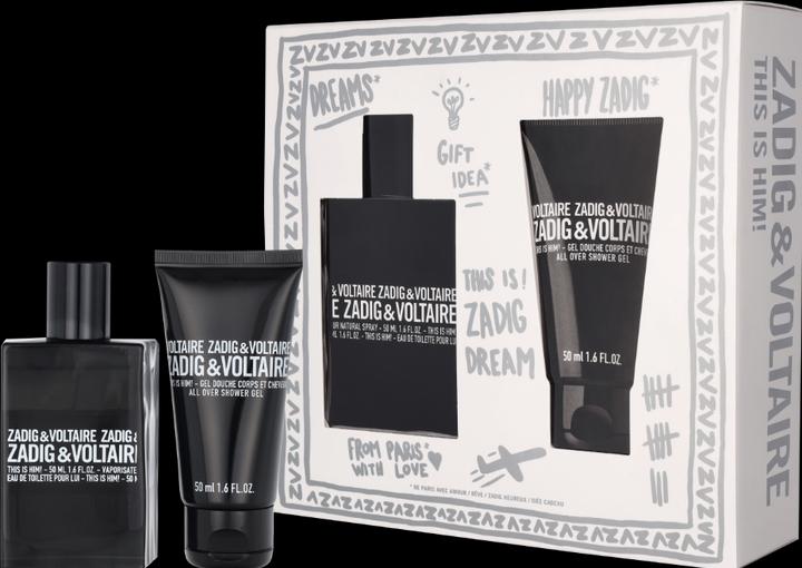 Produktbild Zadig & Voltaire This is Him! Christmas 2023 Eau de Toilette 50 / Shower Gel (Eau de Toilette, 100 ml)