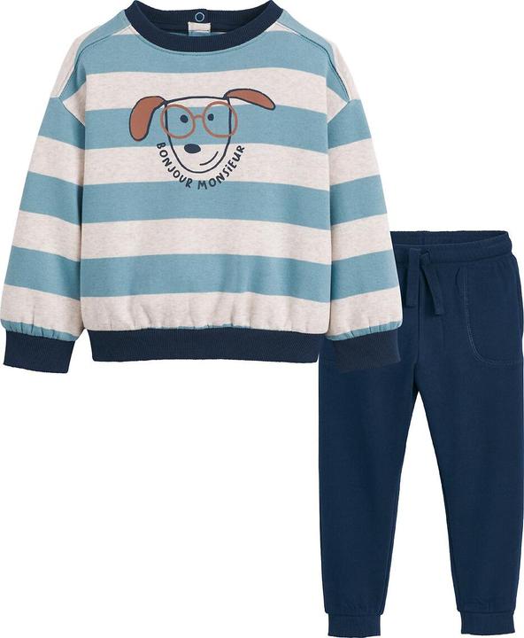 Actual product image La Redoute Collections Sweatshirt and sweatpants set (86)
