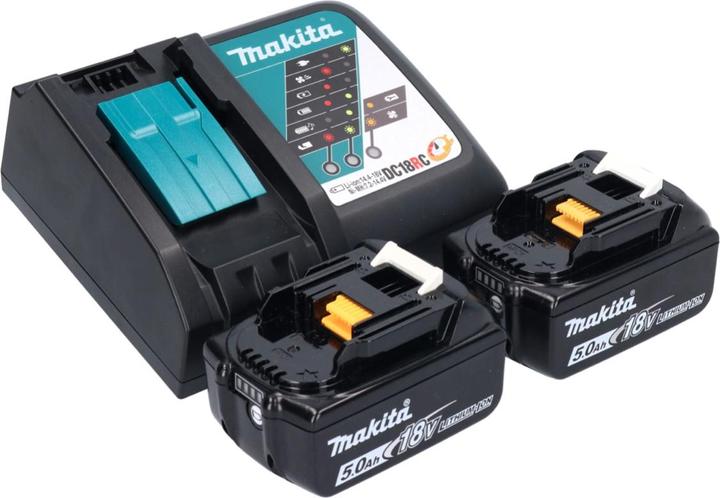 Immagine prodotto Makita DJR 187 RT Batteria Seghetto alternativo 18 V Brushless + 2x Batteria 5.0 Ah + Caricabatterie