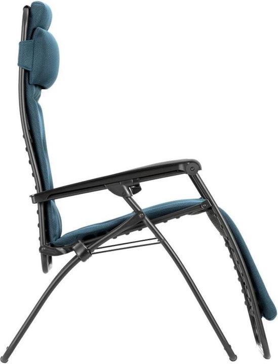 Actual product image Lafuma Padded zero-gravity relax lounger Rsx Clip AirComfort Coral Blue