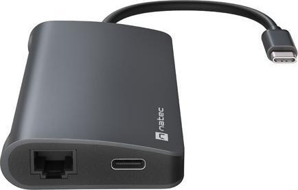 Actual product image Genesis HUB USB-C 8 IN 1 FOWLER 2 3X USB 3.0 HUB HDMI 4K USB-C (USB-C, 8 Ports)