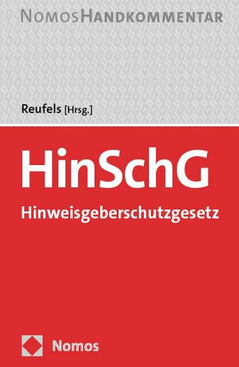 Produktbild Hinweisgeberschutzgesetz (Deutsch, Martin J. Reufels, 2024)