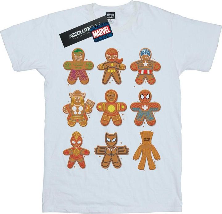 Produktbild Avengers Christmas Gingerbread TShirt (3XL)