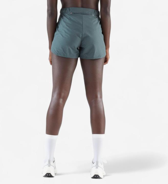 Actual product image Kiprun Laufshorts Trailrunning Damen atmungsaktiv - Run 500 Dry dunkelgrün (XS)
