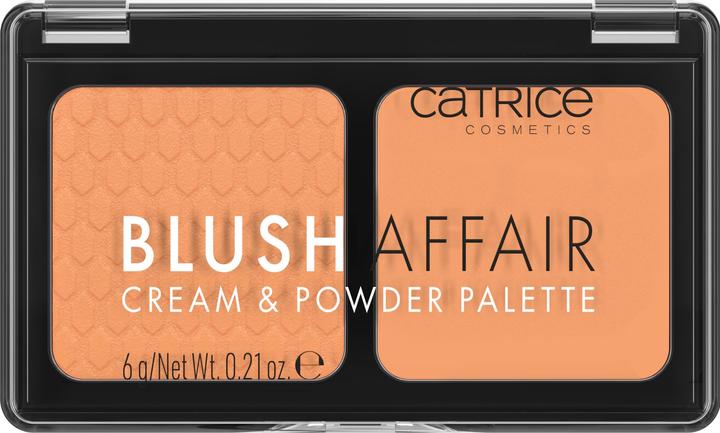 Actual product image Catrice Blush Affair Cream & Powder Palette (030 Absolute Apricot)